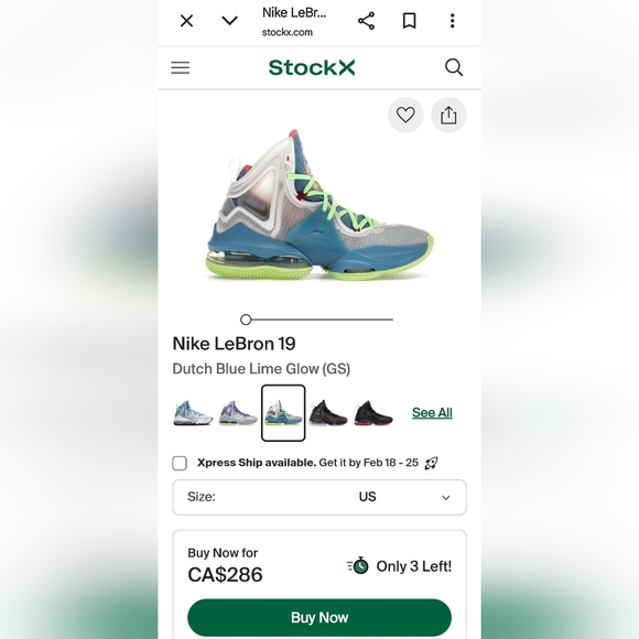 NIKE AIR LEBRON 19 WOMEN US SIZE 7.5 WORE 3 TIMES ONLY NO BOX DUE ITS DAMAGED - Picture 12 of 13